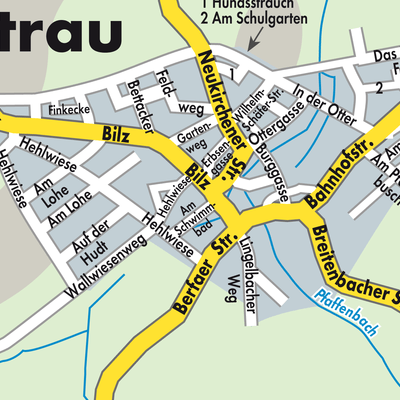 Stadtplan Ottrau