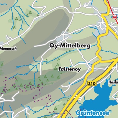 Übersichtsplan Oy-Mittelberg