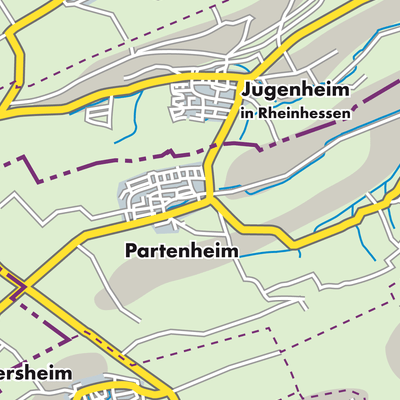 Übersichtsplan Partenheim