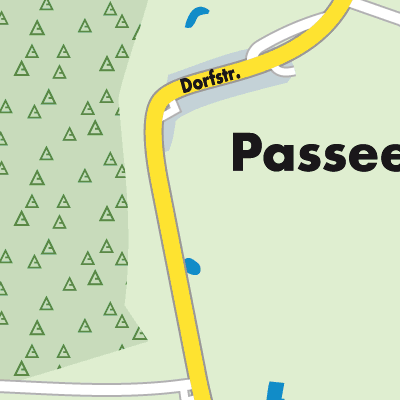 Stadtplan Passee