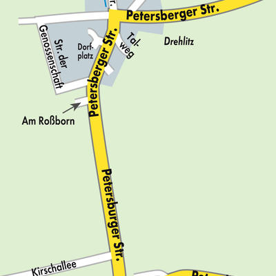 Stadtplan Petersberg