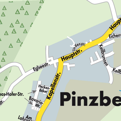 Stadtplan Pinzberg