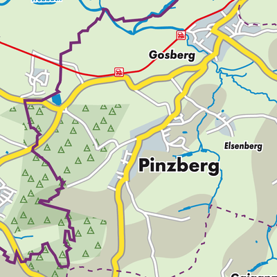Übersichtsplan Pinzberg