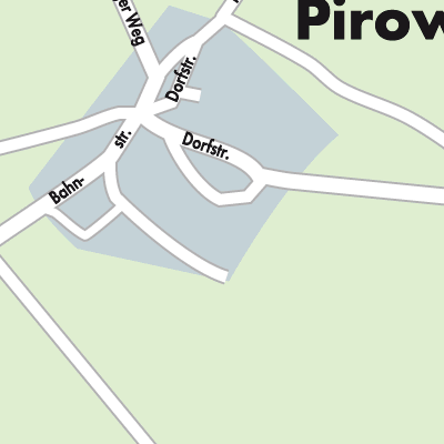Stadtplan Pirow