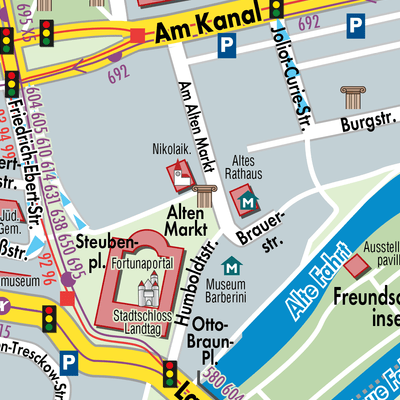 Stadtplan Potsdam