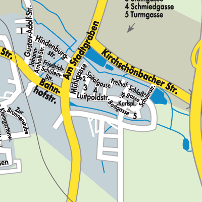 Stadtplan Prichsenstadt