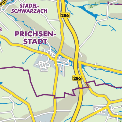 Übersichtsplan Prichsenstadt