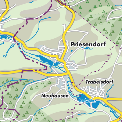Übersichtsplan Priesendorf