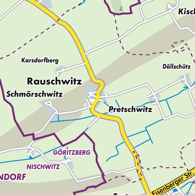 Übersichtsplan Rauschwitz