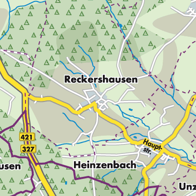 Übersichtsplan Reckershausen