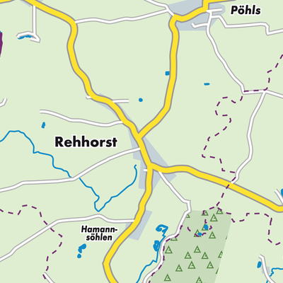 Übersichtsplan Rehhorst