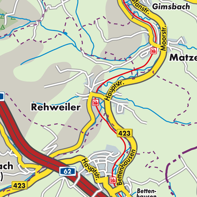 Übersichtsplan Rehweiler