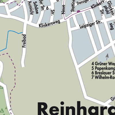 Stadtplan Reinhardshagen