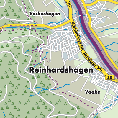 Übersichtsplan Reinhardshagen
