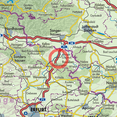 Landkarte Reinsdorf