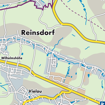 Übersichtsplan Reinsdorf