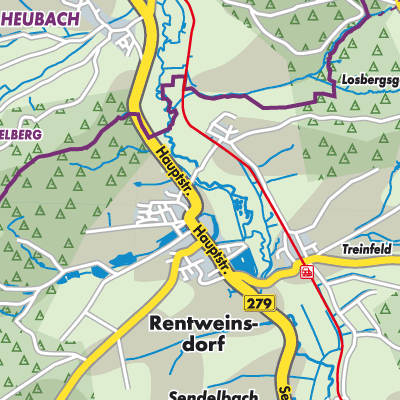 Übersichtsplan Rentweinsdorf