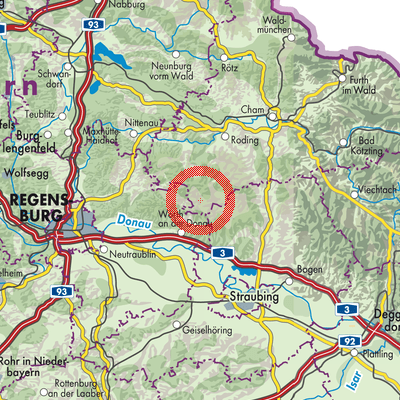 Landkarte Rettenbach