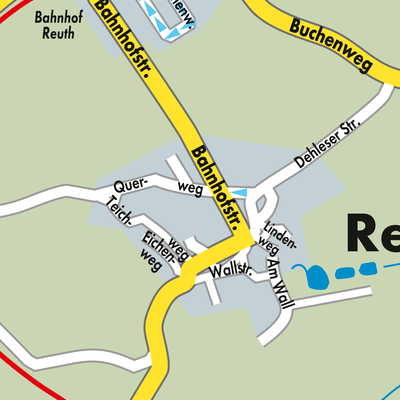 Stadtplan Reuth