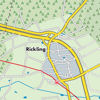 Übersichtsplan Rickling