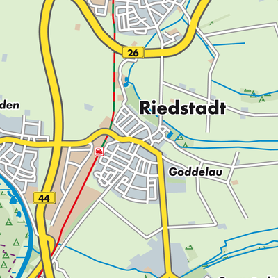 Übersichtsplan Riedstadt
