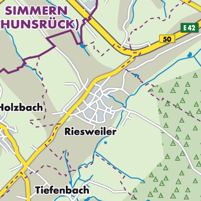 Übersichtsplan Riesweiler