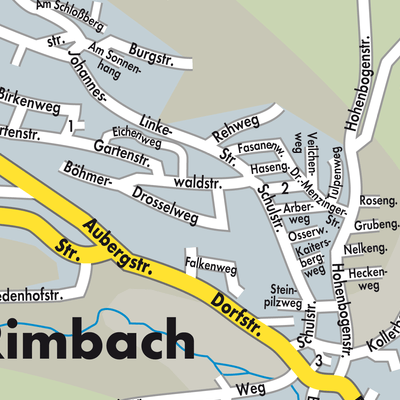 Stadtplan Rimbach