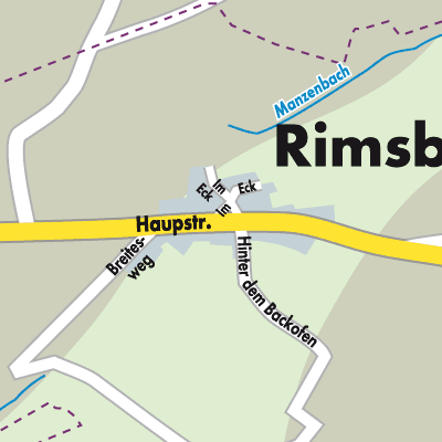 Stadtplan Rimsberg