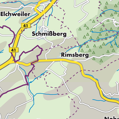 Übersichtsplan Rimsberg