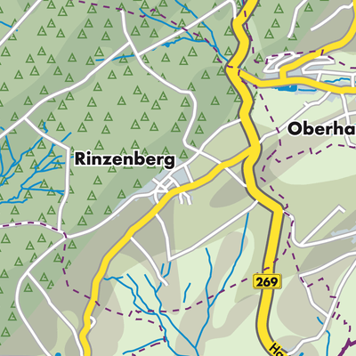 Übersichtsplan Rinzenberg