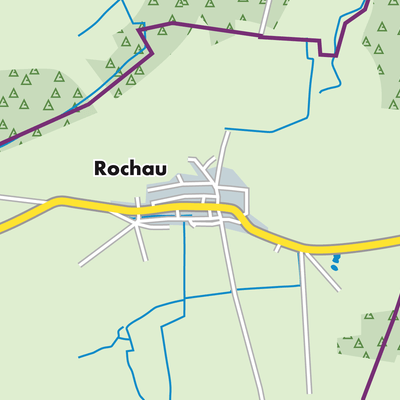 Übersichtsplan Rochau