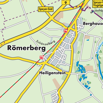 Übersichtsplan Römerberg