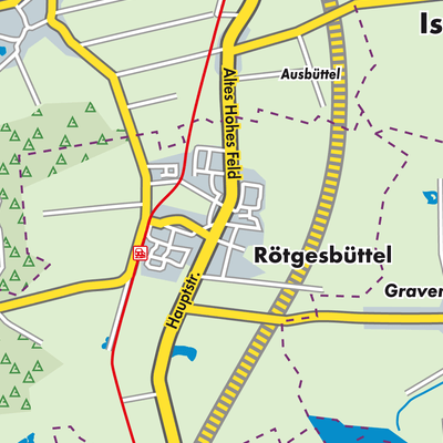 Übersichtsplan Rötgesbüttel