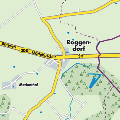 Übersichtsplan Roggendorf