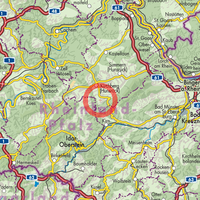 Landkarte Rohrbach