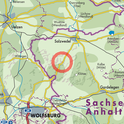 Landkarte Rohrberg