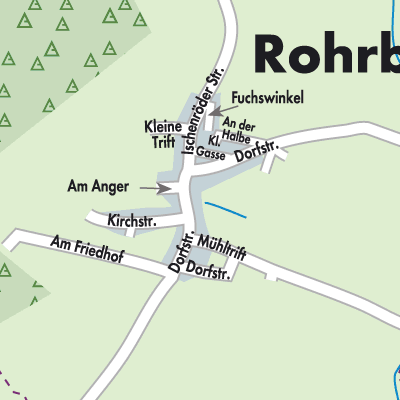 Stadtplan Rohrberg