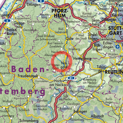 Landkarte Rohrdorf
