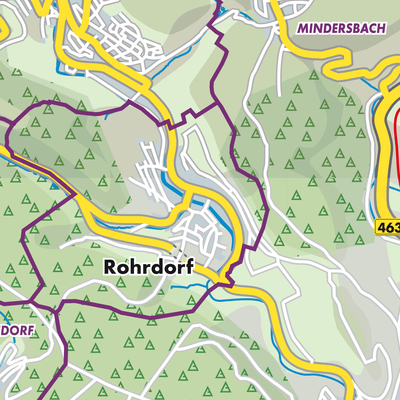 Übersichtsplan Rohrdorf