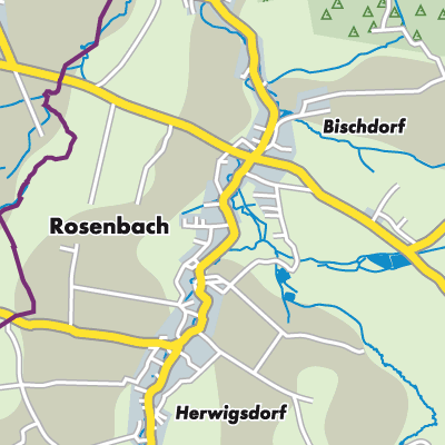 Übersichtsplan Rosenbach