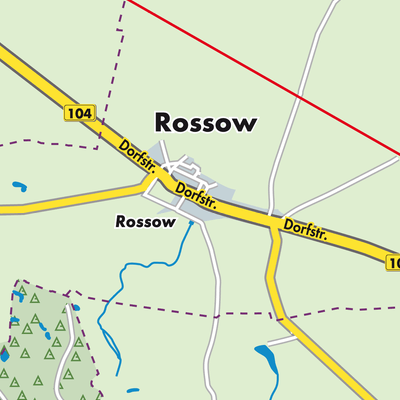 Übersichtsplan Rossow