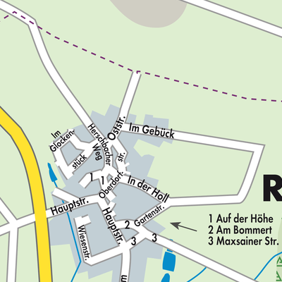 Stadtplan Rückeroth