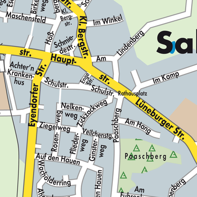 Stadtplan Salzhausen