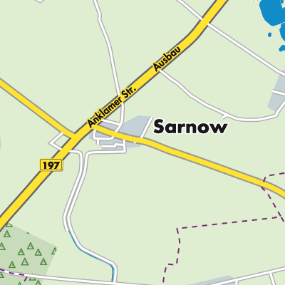 Übersichtsplan Sarnow