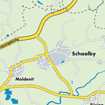 Übersichtsplan Schaalby