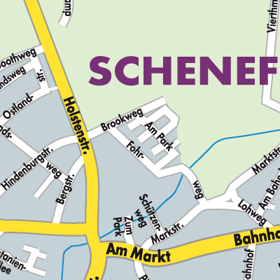 Stadtplan Schenefeld