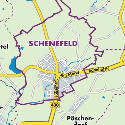 Übersichtsplan Schenefeld