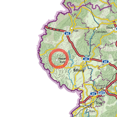 Landkarte Scheuern