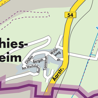 Stadtplan Schiesheim