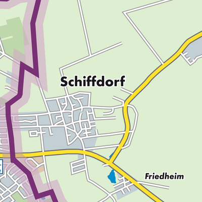 Übersichtsplan Schiffdorf